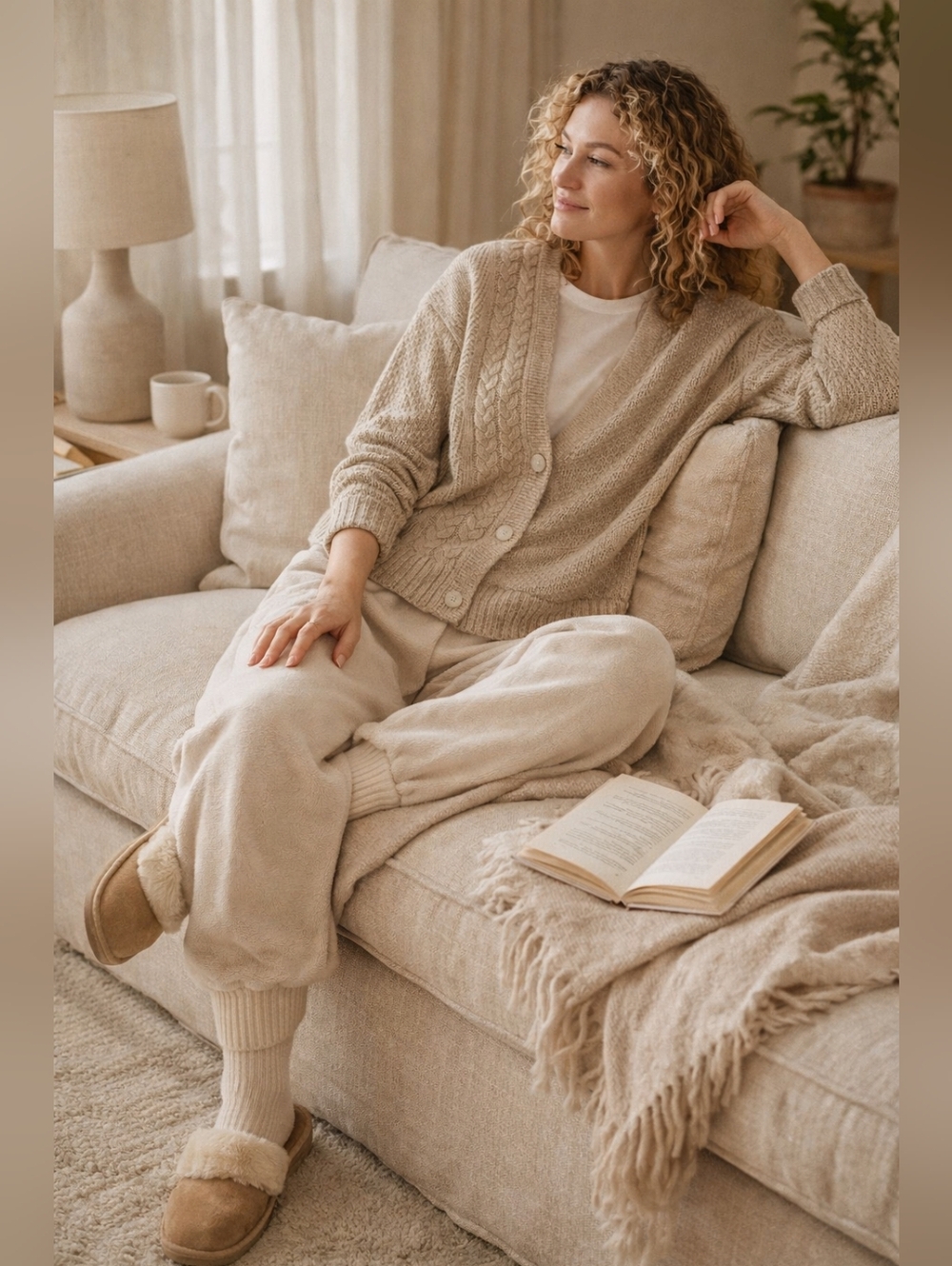 NWOT CAbi Neighbor Cardigan